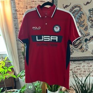 🇺🇸U.S.A. Olympic Team Polo 🥇- Prestine Condition ✨